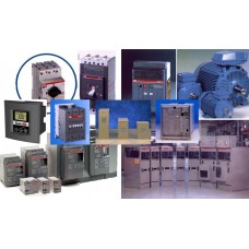 ABB Motors, Capasistor Bank and Regulator, Motor Starters, Contactors - Accesories, MV switchgear & relays, and Surge Arrester (OVR)